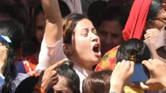 रवि लामिछानेको समर्थनमा प्रदर्शन
