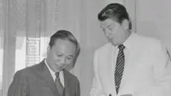 Ronald Reagan, thăm Sài Gòn trong tư cách đặc sứ của Tổng thống Richard Nixon năm 1971