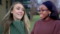 two women