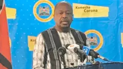 Waziri Mutahi Kagwe amesema kuwa watu 15 zaidi wamepatikana na virusi bya corona kufuatia uchunguzi wa vipimo vya sampuli 1,434 vilivyofanywa saa 24 zilizopita.