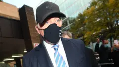 Former tennis champion Boris Becker leaves Southwark Crown Court in London