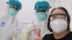 dokter covid-19, virus corona, Natal, burnout