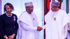 Dis na wen di leadership of Nigeria election office, Independent National Electoral Commission (Inec) go meet President Buhari to brief am di 2019 General Election report - 07/01/2020.