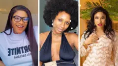 Nkechi Blessing: Nigerian actor Nkechi Blessing Sunday, Tonto Dikeh, Kora Obidi wey relationship wey crash