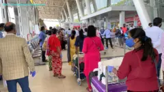မေလ ၂၄ ရက် နေ့ က ရန်ကုန်လေဆိပ်ကနေ အိန္ဒိယပြန်တစ်ရာ ကျော်ပြန်ဝင်လာ