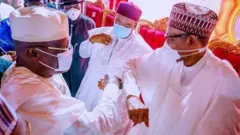 Aworan aarẹ Buhari ati Atiku