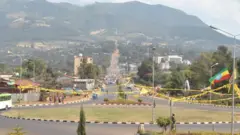 የወላይታ ከተማ ከርቀት ስትታይ