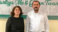HDP Diyarbakır İl Eş Başkanları Hülya Alökmen Uyanık ve Zeyyat Ceylan