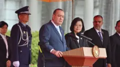 Alejandro Giammattei y Tsai Ing-wen