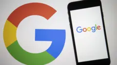 Google et un teléphone