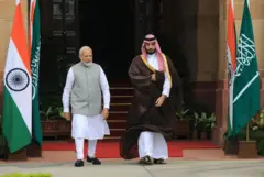 पीएम मोदी और सऊदी अरब के क्राउन प्रिंस सलमान 