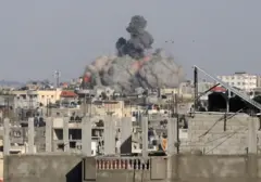 Explosão em Gaza