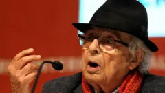 الشاعر السوري أدونيس في المكسيك، ديسمبر/ كانون الأول 2022