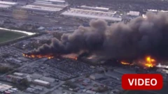 38,000 கேலன் எரிபொருளோடு வெடித்த சரக்கு விமானம்