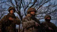 Ukrainian soldiers