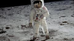 Astronauta na Lua