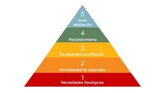 Pirámide de las necesidades humanas de Maslow