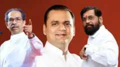 एकनाथ शिंदे, उद्धव ठाकरे, राहुल नार्वेकर
