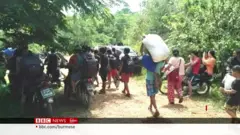 စစ်ဘေးရှောင်ထောက်ပံ့ဖို့ စစ်ကောင်စီ စာရင်းကောက်မယ်