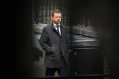 Morgan McSweeney fotografiado a su salida del 10 de Downing Street.
