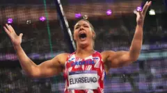 bacanje diska, sandra elkasević