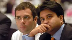 राहुल गांधी, ज्योतिरादित्य सिंधिया