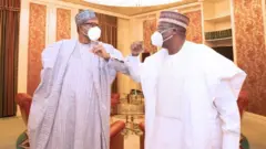 Buhari da Ahmad Lawan