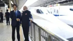 नरेंद्र मोदी आणि शिंझो आबे