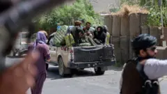 نیروهای طالبان در پنجشیر
