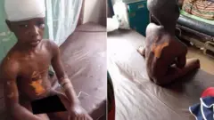 Nwata e kpọrọ ntu n'isi