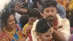 የህንድ ሙሽሮች በአውሮፕላን ሰርግ