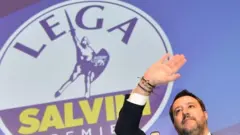İtalya Lig Partisi lideri Matteo Salvini