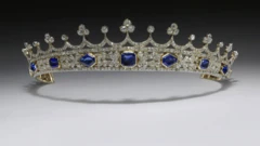 Coroa de safiras