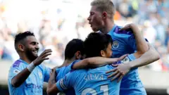 Man City celebrate
