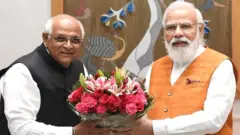 નરેન્દ્ર મોદી અને ભૂપેન્દ્ર પટેલ