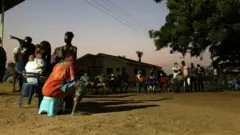 Ghanaians voters turnout as early as 2:00am