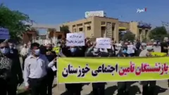 اعتراض به سفره‌های خالی؛ بازنشستگان در ۲۰ شهر ایران به خیابان‌ها آمدند