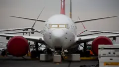 ካብ በረራ ተኣጊዱ ዘሎ ቦይንግ 737 ማክስ