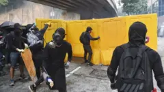 Hong Kong'daki protesto gösterileri