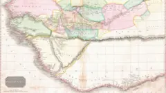 A map of West Africa from 1818