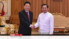 တရုတ် အထူးကိုယ်စားလှယ် စစ်ကောင်စီ ဥက္ကဋ္ဌနဲ့ တွေ့ဆုံ ဆွေးနွေး