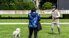 Milano'da bir park