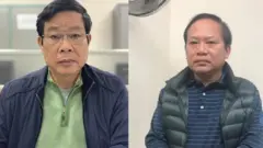 Ông Nguyễn Bắc Son (trái) và Trương Minh Tuấn