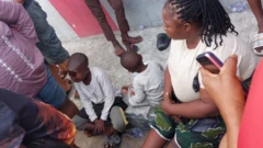 Di mother tok say her baby fall from her hand as dem dey run from di fire