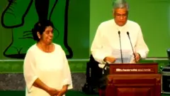 රනිල් වික්‍රමසිංහ සහ හේමා ප්‍රේමදාස