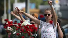 Протесты в Минске