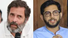 राहुल गांधी, आदित्य ठाकरे, भारत जोडो, काँग्रेस, शिवसेना