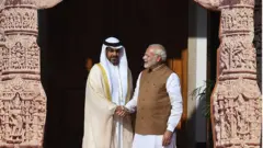 Fira ministan India Narendra Modi da Sheikh Hamed Bin Zayed Al Nahyan