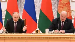 Путин и Лукашенко