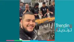 الشيف هشام وفريق عمله